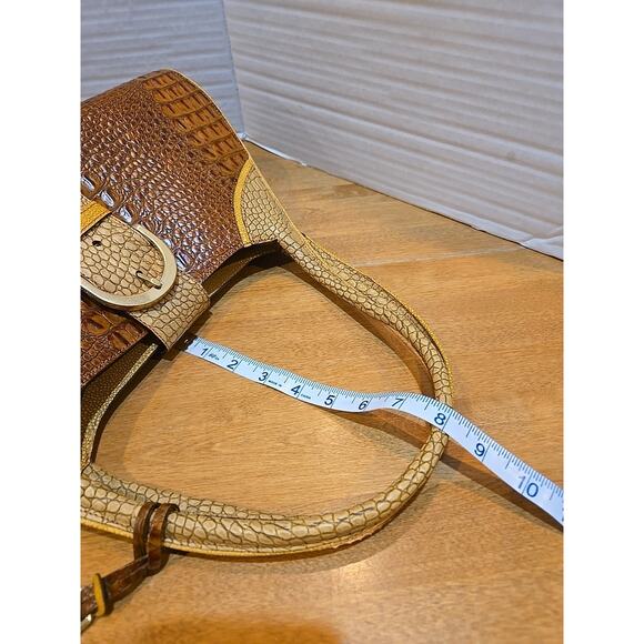 Brahmin Handbags Sophie Honey Tricolor Fairhaven, MA Handcrafted Italian Leather - Picture 12 of 16